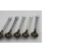 Load image into Gallery viewer, Flower Pattern Teaspoon, Blue

