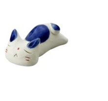 Load image into Gallery viewer, Lazy Cat Chopstick Rest, Blue
