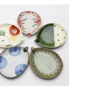 Load image into Gallery viewer, Hand-Tufted Soybean Dish, Maru-Print
