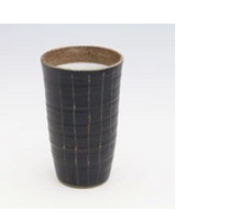 Load image into Gallery viewer, Line Engraving Ceramic Cup, Black
