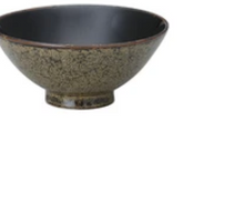 Load image into Gallery viewer, Nishiki Tenmoku Sea Bream Tea Bowl
