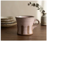 Load image into Gallery viewer, Earthenware Mug Stripe, Pink
