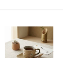Load image into Gallery viewer, Minoyaki Coffee Cup and Dish, Jukusa
