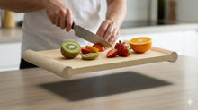Load image into Gallery viewer, Floating double-sided cutting board
