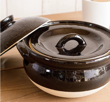 Load image into Gallery viewer, Donabe Kamado-san (Double-Lid Donabe Rice Cooker) Iga
