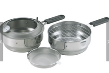 Load image into Gallery viewer, Pot  Oil pot and tempura pot combined
