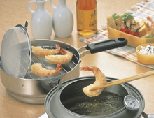 Load image into Gallery viewer, Pot  Oil pot and tempura pot combined
