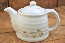 Load image into Gallery viewer, Tea pot white

